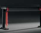 Het Coyl gaming bureau in Ultra Black.