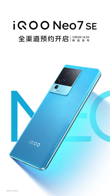 De Neo7 SE wordt gelanceerd met een nieuwe SoC en kleurstelling...