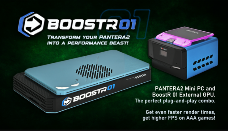 De Pantera 2 met zijn Boostr GPU. (Bron: XDO Tech)