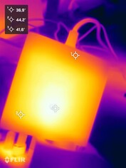 Voedingseenheid tijdens de stresstest