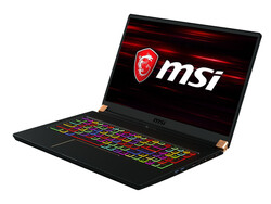 Getest: de MSI GS75 Stealth 9SG laptop. Testtoestel voorzien door MSI Germany.