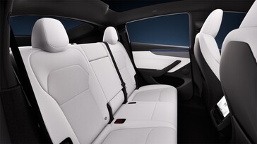 Model Y Premium met zwarte hemelbekleding.