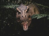 Een afbeelding van de T. rex
