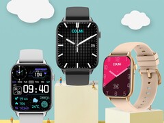 De COLMI C60 smartwatch kan je hartslag, bloeddruk en SpO2 niveaus meten. (Afbeelding bron: COLMI)