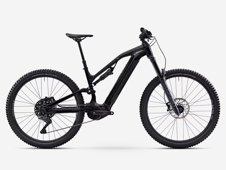 De nieuwe zwarte Decathlon E-FEEL 900 S e-bike