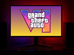 GTA 6 getoond op gaming PC monitor (Afbeelding bron: Rockstar Games met bewerkingen)