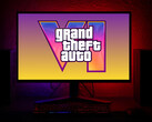 GTA 6 getoond op gaming PC monitor (Afbeelding bron: Rockstar Games met bewerkingen)