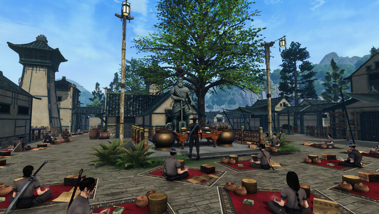 Afbeelding van een omgeving in Havenhold. (Afbeeldingsbron: Steam)