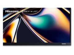 De Hisense U8Q TV (foto) is één van een reeks nieuwe &quot;Tuned by Devialet&quot; producten. (Afbeeldingsbron: Hisense)