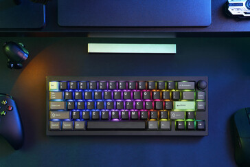 De P2 HE is ook verkrijgbaar met niet doorschijnende keycaps. (Afbeeldingsbron: Lemokey)