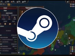 Een afbeelding met het Steam-logo en de game Age of History 3, nu met 80% korting op Steam.