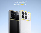 Poco benadrukt dat het telefoons had met uitgerekte camerabalken op de achterkant voordat Apple de iPhone 17 Pro-telefoons lanceerde. Afgebeeld: de achterkant van de F6 Pro. (Afbeeldingsbron: Poco)