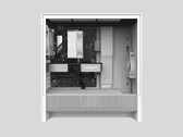 De op maat gemaakte RTX 5060 Ti gaming-pc. (Afbeelding Bron: NZXT)