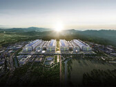 Render van SK Hynix' Yongin Semiconductor Cluster (Afbeeldingsbron: SK Hynix)