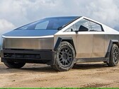 De Tesla Cybertruck. De hoekige pick-uptruck heeft in de VS de best verkochte plaats verloren aan de Ford F-150 (bron: Motor Trend)