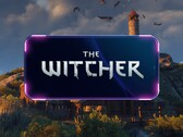 De mobiele game The Witcher wordt getoond