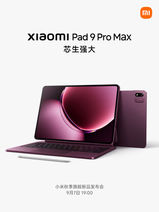 Teaser voor de Xiaomi Pad 9 Pro Max