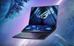 De ROG Zephyrus Duo 16 (2022) wordt geleverd met een keuze uit drie NVIDIA GeForce RTX 30-serie GPU's. (Afbeelding bron: ASUS)