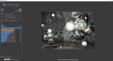 Cinebench R15 batterij