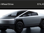 De Cybertruck start nu vanaf minder dan $80.000 (Afbeelding bron: Tesla/edited)