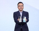 Zhao Ming presenteert Honor's nieuwste camera-bewuste toestellen. (Bron: Honor)