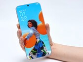 Een concept-smartphone van Tecno laat al zien hoe een smartphone zonder randen rond het scherm eruitziet.