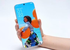 Een concept-smartphone van Tecno laat al zien hoe een smartphone zonder randen rond het scherm eruitziet.