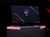 De Phantom Gaming PGO270W2A zal een flat panel hebben, PG27FF1A afgebeeld. (Afbeeldingsbron: ASRock)