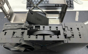 RTX 40-serie prototype. (Afbeeldingsbron: OC3D)