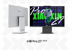 De Xiaoxin Pro 27 2024 is verkrijgbaar in twee kleuropties. (Afbeeldingsbron: Lenovo)