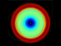 Gesuperponeerde bewegingen onthullen het binaire systeem. (Afbeeldingsbron: ESA/Gaia/DPAC)