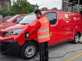 Een elektrische bestelwagen van Royal Mail, een van de 7.000 EV's in het wagenpark van het bedrijf in het Verenigd Koninkrijk (bron: Royal Mail)