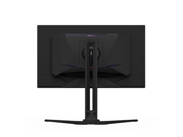 De Aorus FO27QP heeft RGB-verlichting op de achterkant. (Afbeeldingsbron: Gigabyte)