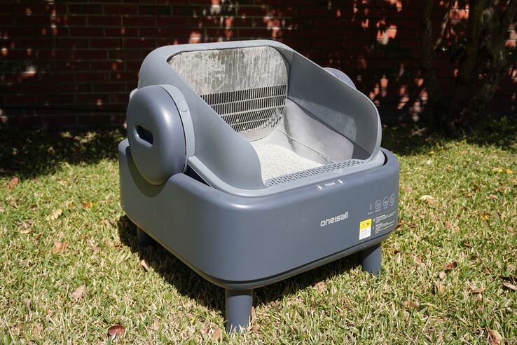 Zelfs na een maand gebruik bleef hij mooi schoon