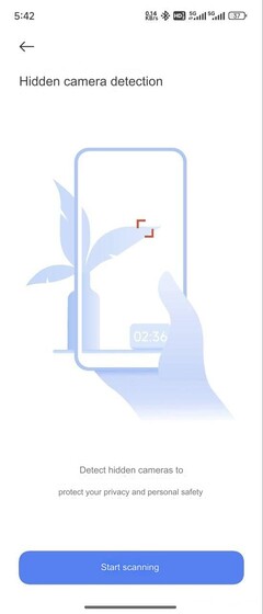 Xiaomi HyperOS 2.0 bevat volgens de geruchten detectie van verborgen camera's (Afbeeldingsbron: XiaomiTime)