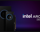 Een door Intel verspreide render van zijn ARC PRO Workstation GPU's