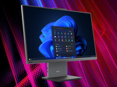 De ThinkCentre neo 55a Gen 6 AIO begint bij 549 dollar. Afgebeeld: een promoafbeelding van de pc. (Afbeelding bron: Lenovo - bewerkt)