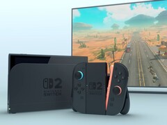 Nintendo Switch 2 in het dock (Afb. bron: screenshot, Nintendo of America YouTube)