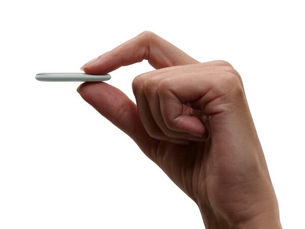 De Pixel Tag is 5,4 mm dik.