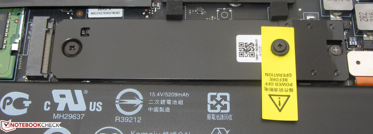 De Blade heeft ruimte voor twee SSD's.