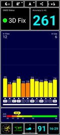 GPS-test: binnenshuis
