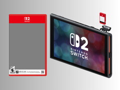 Switch 2 Game Key Card doos en cartridge (Afbeelding bron: Nintendo of America met bewerkingen)