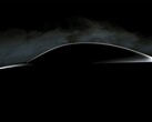 Het fastback-ontwerp van de Model 2 zou het op moeten nemen tegen de Hyundai Ioniq 6. (bron: Tesla op YouTube)