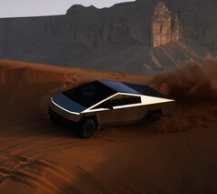 De elektrische Tesla Cybertruck (Afb. bron: Tesla)