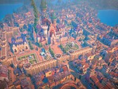 Een afbeelding van een stad in Fabledom, nu met 65% korting op Steam.
