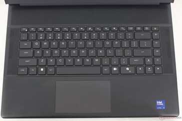 Bijna exact dezelfde lay-out als op de Alienware x16-serie