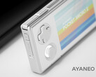 Een close-up van de Pocket Micro 2 in twee kleuren.