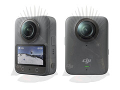 DJI heeft bij het maken van de Osmo 360 gebruik gemaakt van de designtaal van GoPro. (Afbeeldingsbron: Igor Bogdanov)