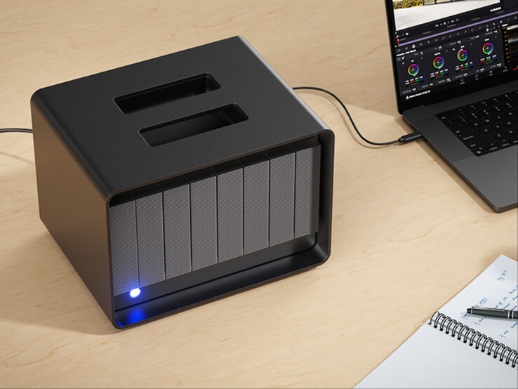 Seagate LaCie 8big Pro5 RAID-opslagoplossing promotieafbeelding.