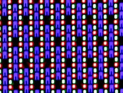 Sub-pixel array